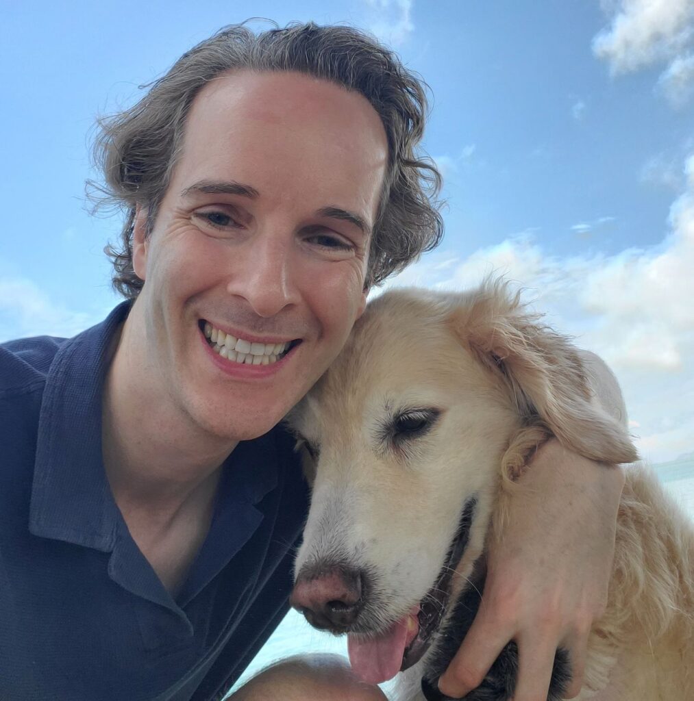 Felix Prehn, Goat Academy founder & his best friend Winston
